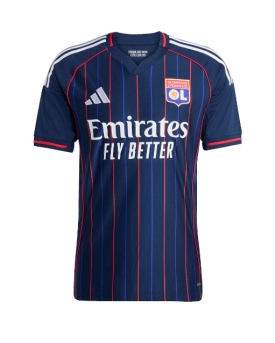Billige Fotballdrakt Olympique Lyonnais Replika Bortedrakt 2025-26 Kortermet Billige Fotballdrakt Olympique Lyonnais Replika Bortedrakt 2025-26 Kortermet